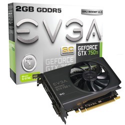 Видеокарты EVGA GeForce GTX 750 Ti 02G-P4-3753-KR