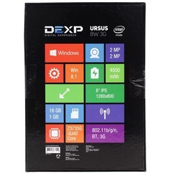 Планшеты DEXP Ursus 8W 3G
