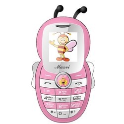 Мобильный телефон Maxvi J8 (розовый)