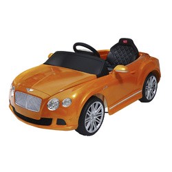 Детский электромобиль Rastar Bentley Continental GT (оранжевый)