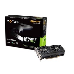 Видеокарты ZOTAC GeForce GTX 960 ZT-90309-10M