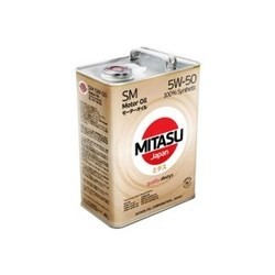 Моторное масло Mitasu Motor Oil SM 5W-50 4L