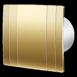 Вытяжной вентилятор Blauberg Quatro Hi-tech (125) (золотистый)