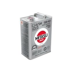 Моторное масло Mitasu Ultra Diesel CJ-4/SM 5W-40 4L