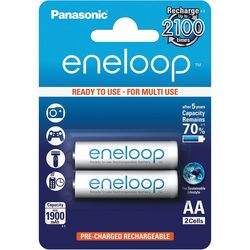 Аккумуляторная батарейка Panasonic Eneloop 2xAA 1900 mAh