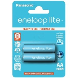 Аккумуляторная батарейка Panasonic Eneloop Lite 2xAA 950 mAh