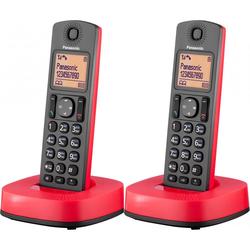 Радиотелефон Panasonic KX-TGC312 (красный)