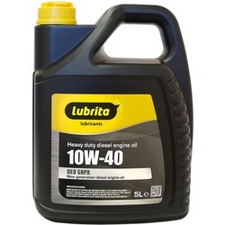 Моторное масло Lubrita DEO SHPX 10W-40 5L