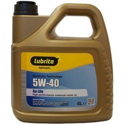 Моторное масло Lubrita Go Life 5W-40 4L