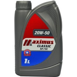 Моторные масла Maximus Classic SF-CC 20W-50 1L