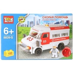 Конструктор Gorod Masterov Ambulance 8839