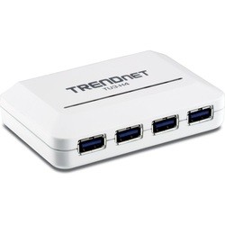 Картридер/USB-хаб TRENDnet TU3-H4