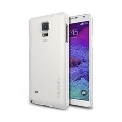Чехол Spigen Thin Fit for Galaxy Note 4 (белый)