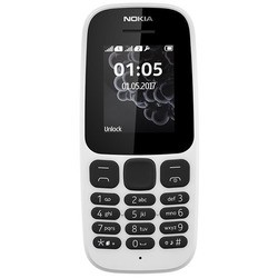 Мобильный телефон Nokia 105 New Dual Sim (белый)