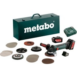 Шлифовальная машина Metabo W 18 LTX 125 Quick Inox Set 600174880