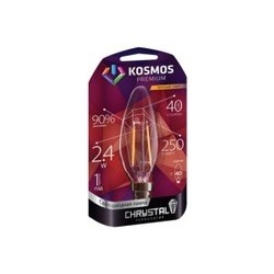 Лампочка Kosmos Premium Chrystal CN 2.4W 3000K E14