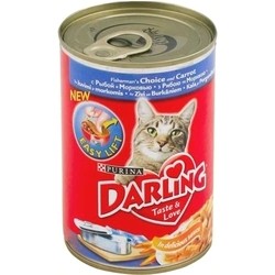 Корм для кошек Darling Adult Canned Fish/Carrots 0.4 kg