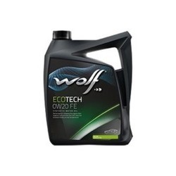 Моторное масло WOLF Ecotech 0W-20 FE 4L