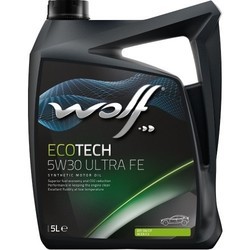 Моторное масло WOLF Ecotech 5W-30 Ultra FE 5L