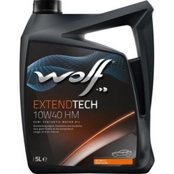 Моторное масло WOLF Extendtech 10W-40 HM 5L
