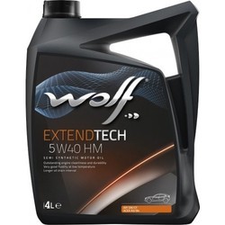 Моторное масло WOLF Extendtech 5W-40 HM 4L