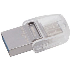 USB Flash (флешка) Kingston DataTraveler microDuo 3C 32Gb