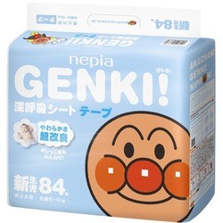 Подгузники Genki Diapers NB / 84 pcs