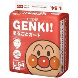 Подгузники Genki Diapers L / 54 pcs
