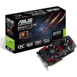 Видеокарта Asus GeForce GTX 970 GTX970-DC2-4GD5-BLACK