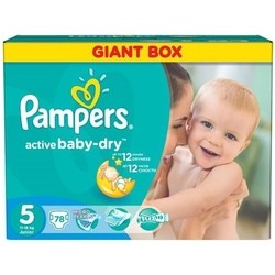 Подгузники Pampers Active Baby-Dry 5 / 78 pcs