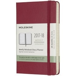 Ежедневник Moleskine 18 months Weekly Planner Pocket Purple