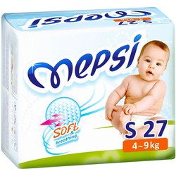Подгузники Mepsi Diapers Soft and Breathing S / 27 pcs