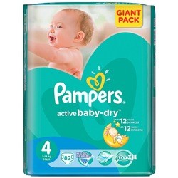 Подгузники Pampers Active Baby-Dry 4 / 82 pcs