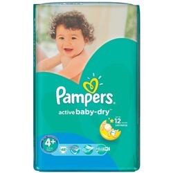 Подгузники Pampers Active Baby-Dry 4 Plus / 48 pcs