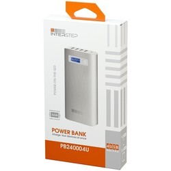 Powerbank аккумулятор InterStep PB240004U