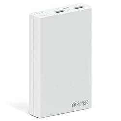 Powerbank аккумулятор Hiper RP11000 (белый)