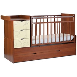 Кроватка SKV 54003 (коричневый)