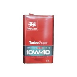 Моторное масло Wolver Turbo Super 10W-40 4L