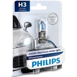 Автолампа Philips WhiteVision H4 2pcs