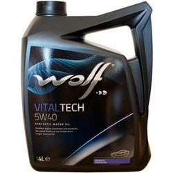 Моторное масло WOLF Vitaltech 5W-40 4L