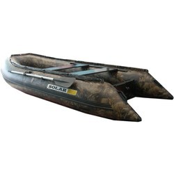 Надувная лодка Solar 420 Jet (серый)