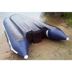 Надувная лодка Solar 420 Jet (синий)