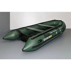 Надувная лодка Solar 420 Jet (зеленый)
