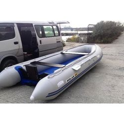 Надувная лодка Solar 500 Jet (серый)