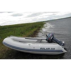 Надувная лодка Solar 330 (серый)