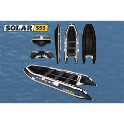 Надувная лодка Solar 555K (синий)