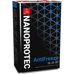 Антифриз и тосол Nanoprotec Antifreeze Blue-80 4L