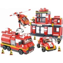 Конструктор Sluban Fire Station Average Set M38-B0226