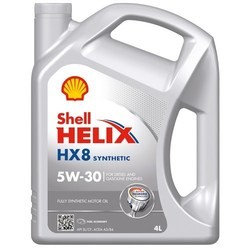 Моторное масло Shell Helix HX8 Synthetic 5W-30 4L