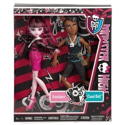 Кукла Monster High Music Fest Draculaura and Clawd Wolf BBR83
